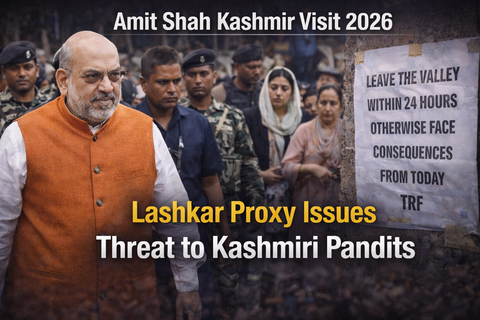 Amit Shah Kashmir visit