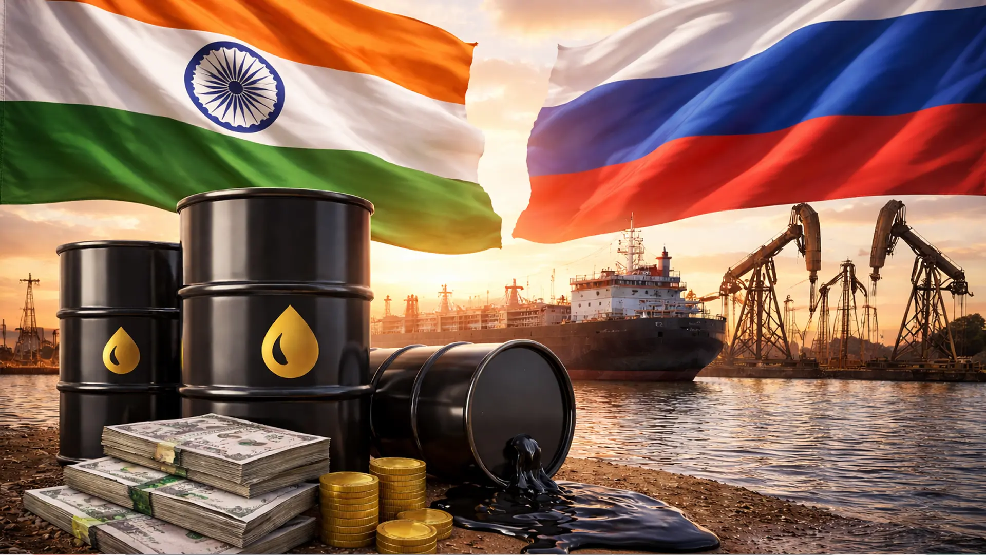 India Russia oil imports