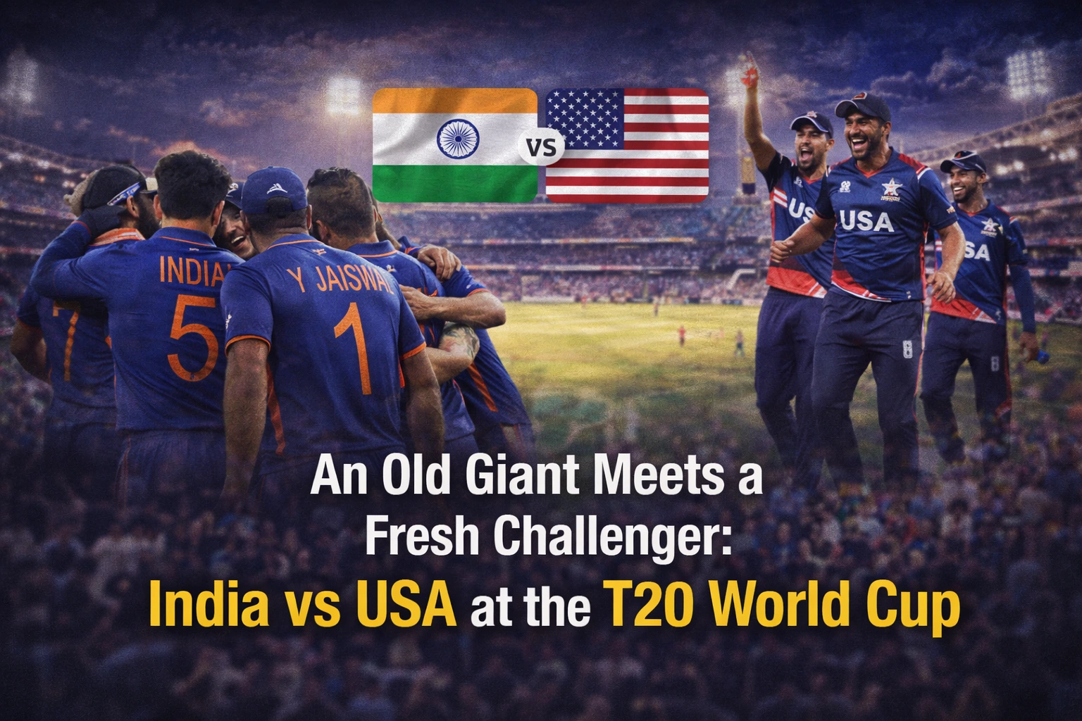 India vs USA T20 World Cup 2026 playing 11